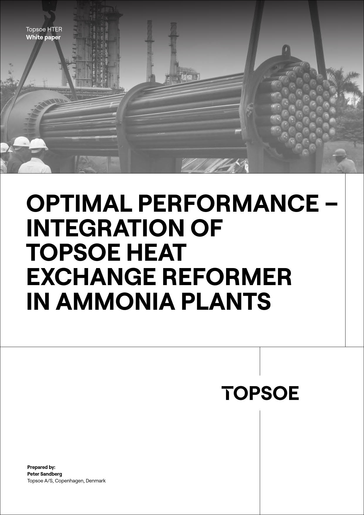Integration of our Heat Exchange Reformer in ammonia plants