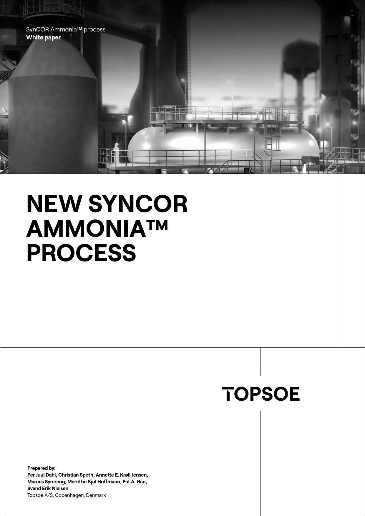New SynCOR Ammonia™ process