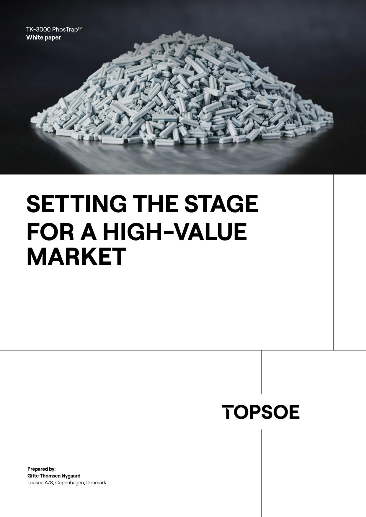 Setting the stage for a high-value market