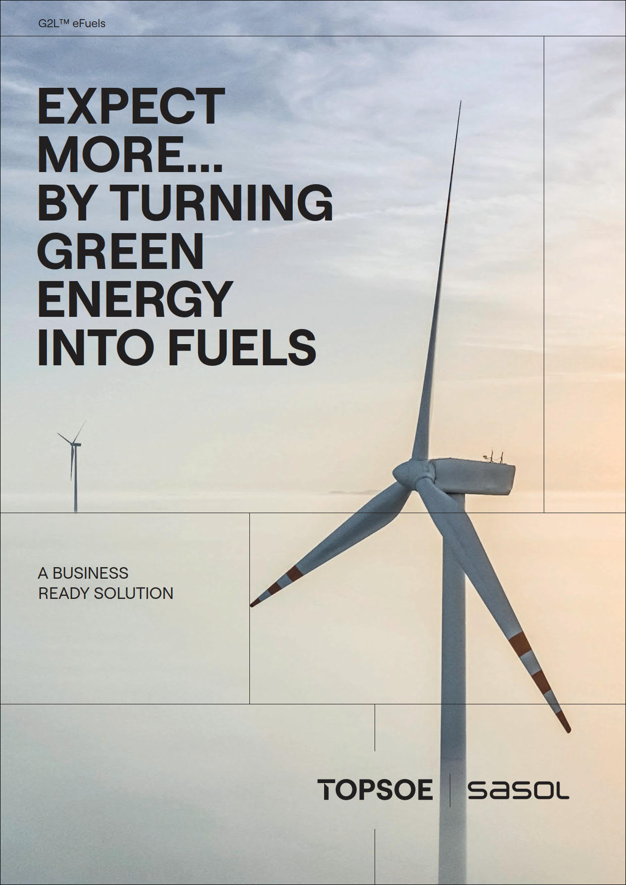 Expect more...by turning green energy into fuels with G2L™