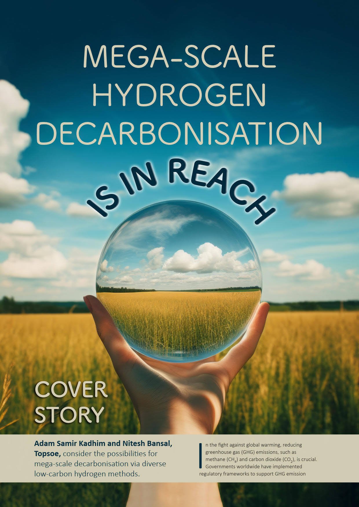Mega-scale hydrogen decarbonisation is in reach